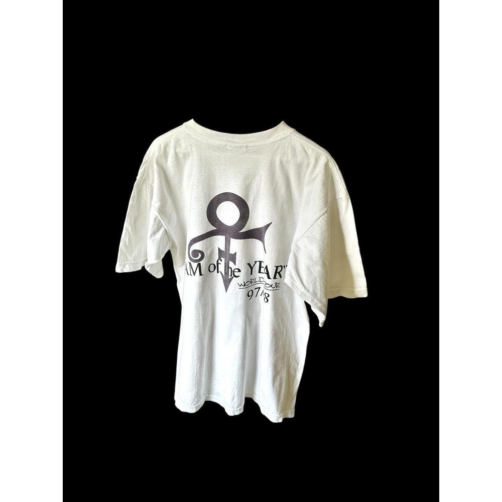 1997 Prince Jam Of The Year Representin' Tha Funk Tshirt Love Sz XL White